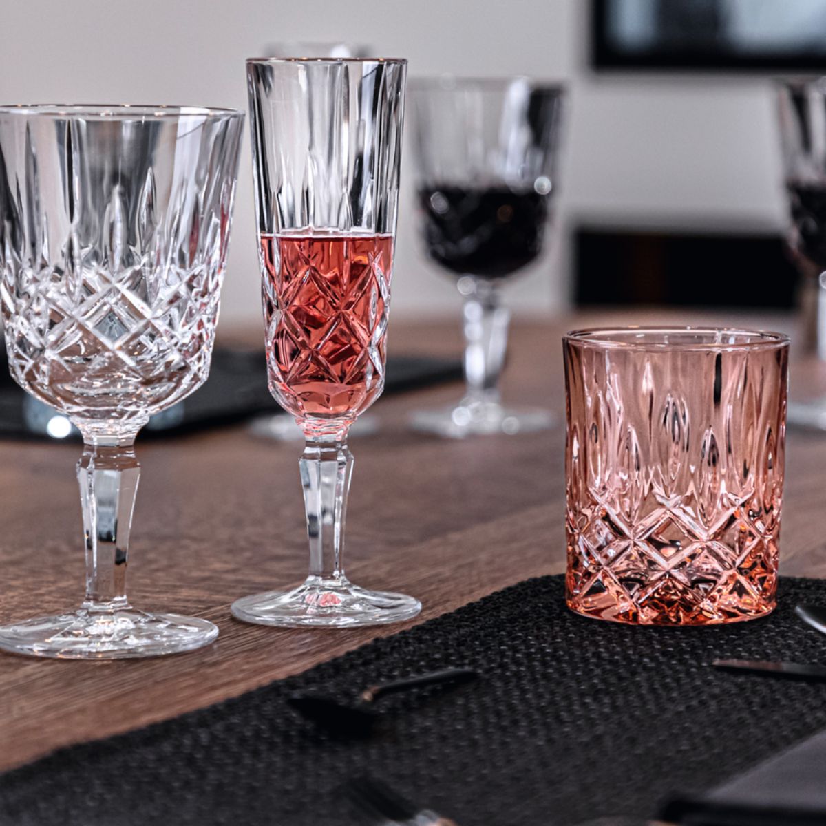 Noblesse Rosé Whiskey Tumbler Set of 2 image number null